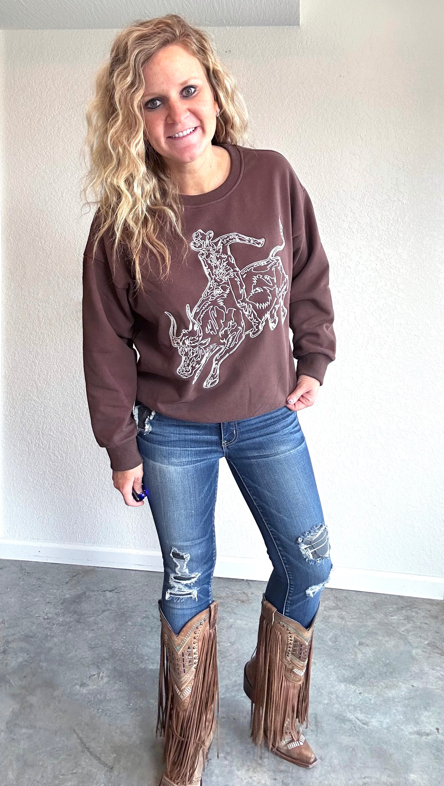Bucking Bull Crewneck