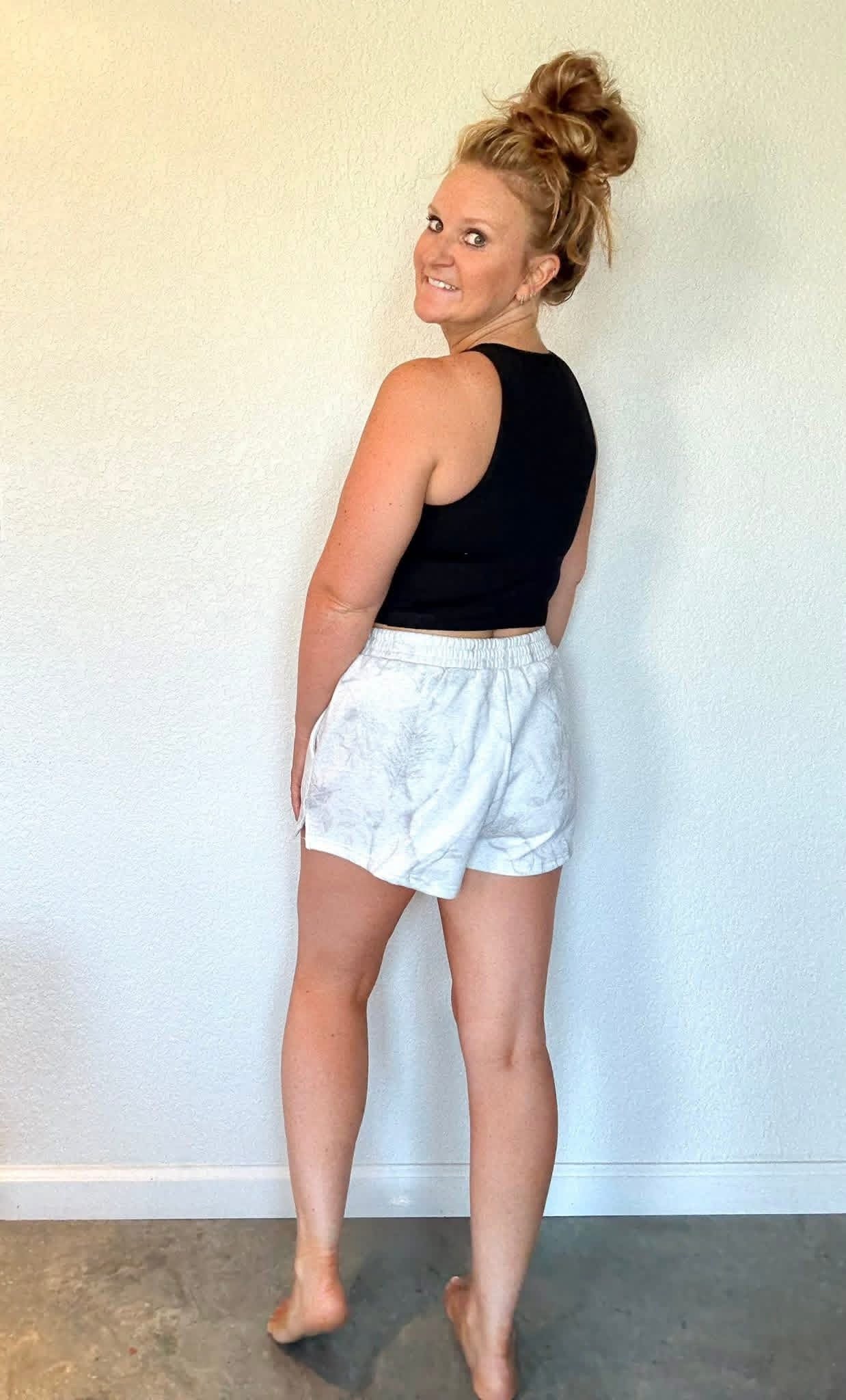 Muted Camo Sweat Shorts