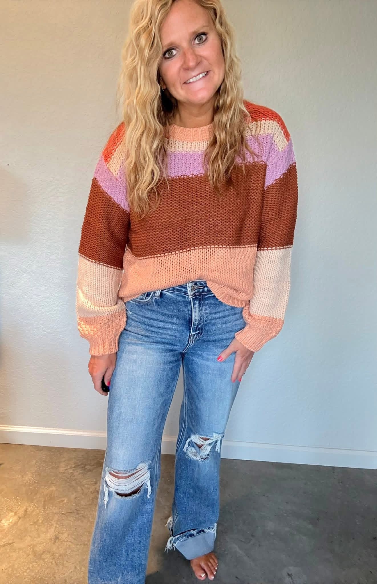 Colors of Fall Sweater