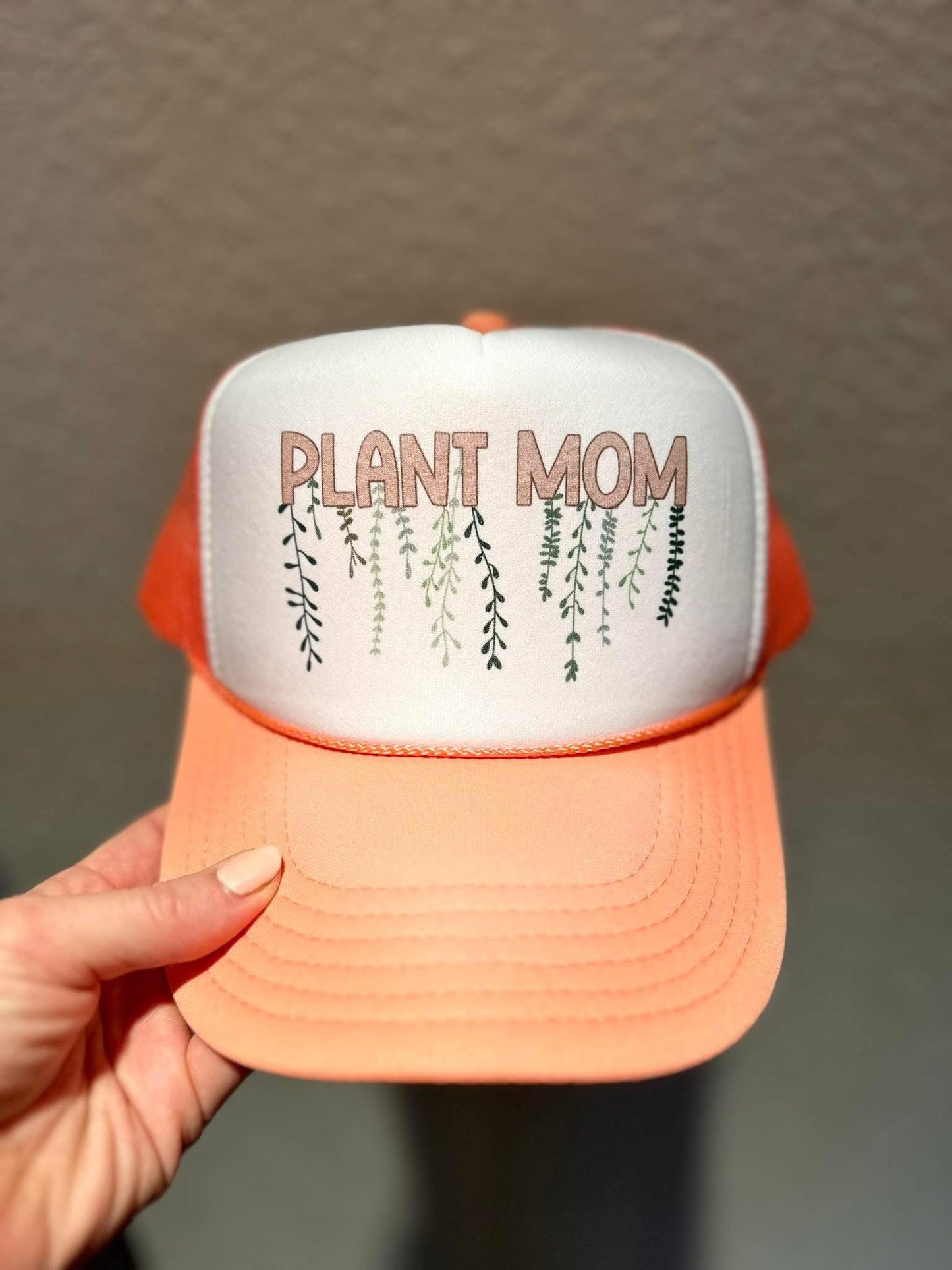 "Plant Mom" Trucker Hat