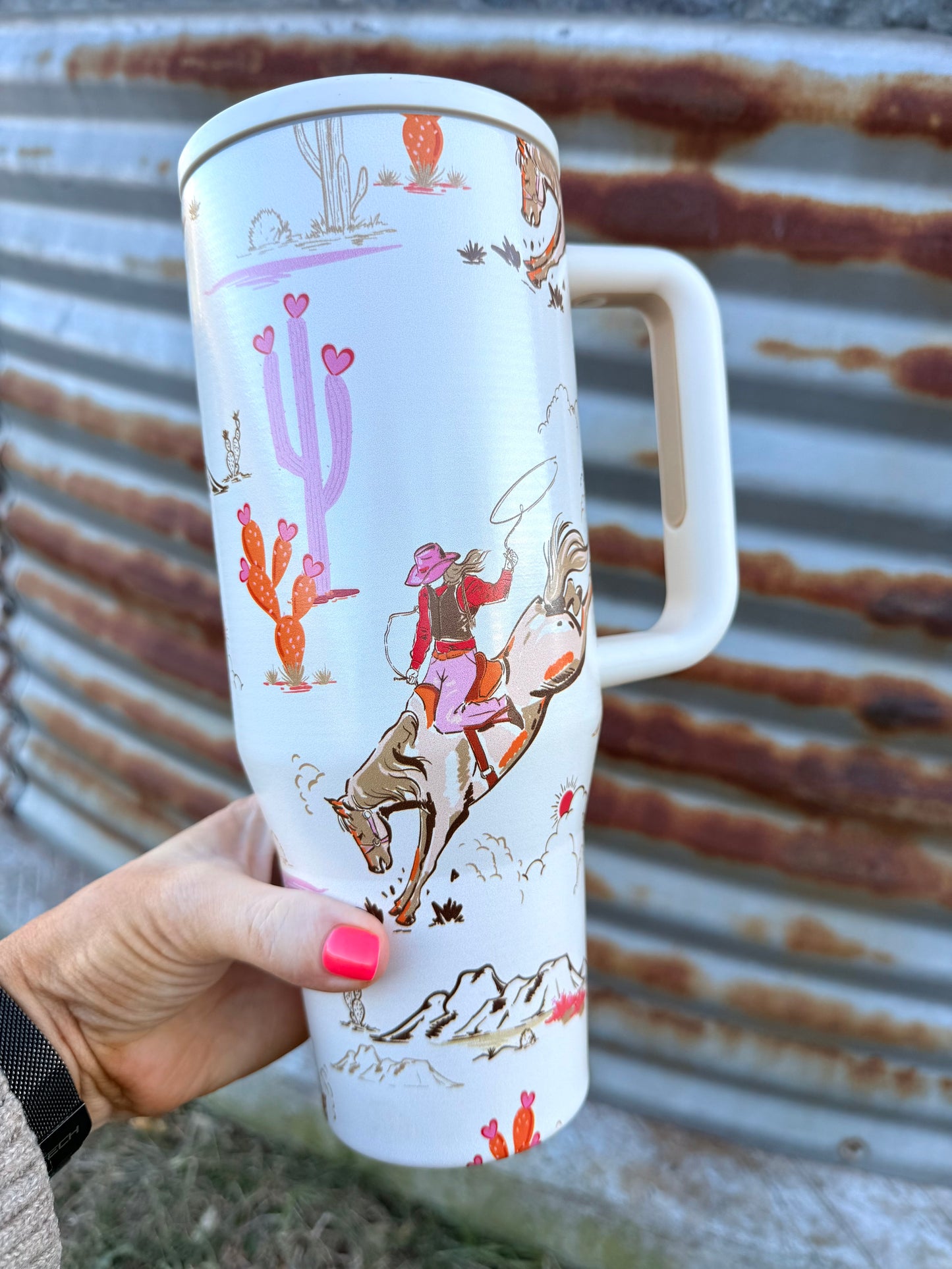 Vintage Cowgirl 40oz Tumbler