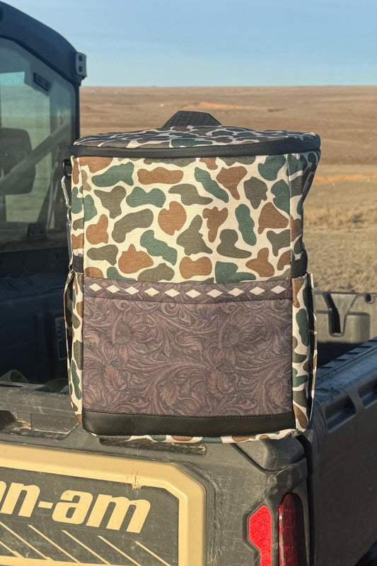 Duck Camo Backpack Cooler