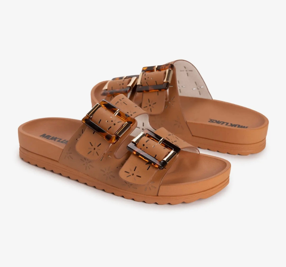 Terracotta Muk Luks Sandals