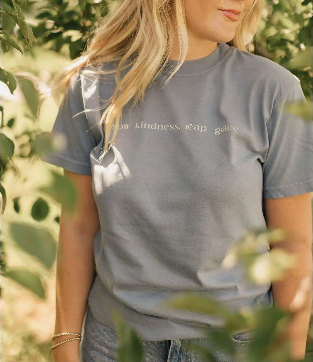 Sow Kindness Reap Grace tee