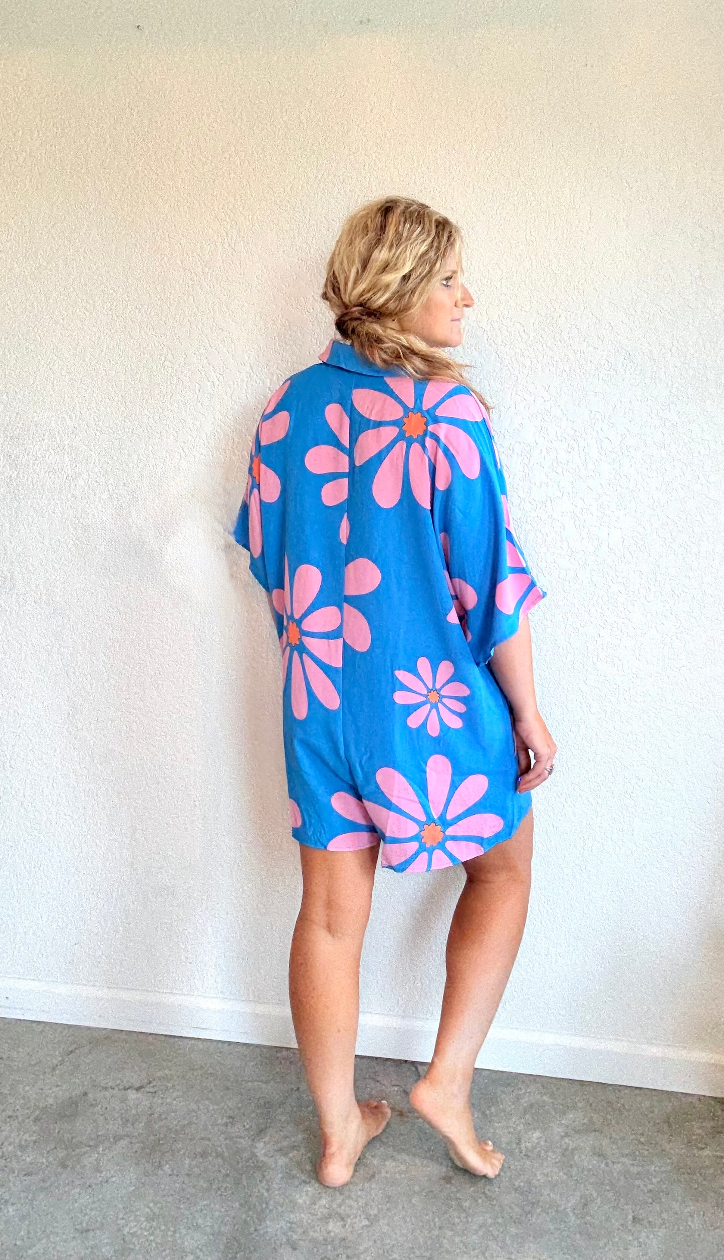 Boho Flower Romper