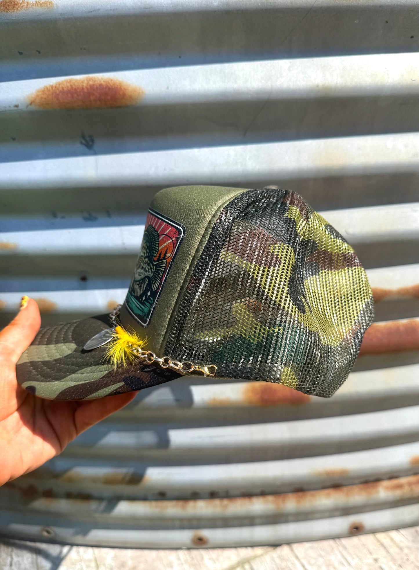 Talk Crappie To Me Truckers Hat