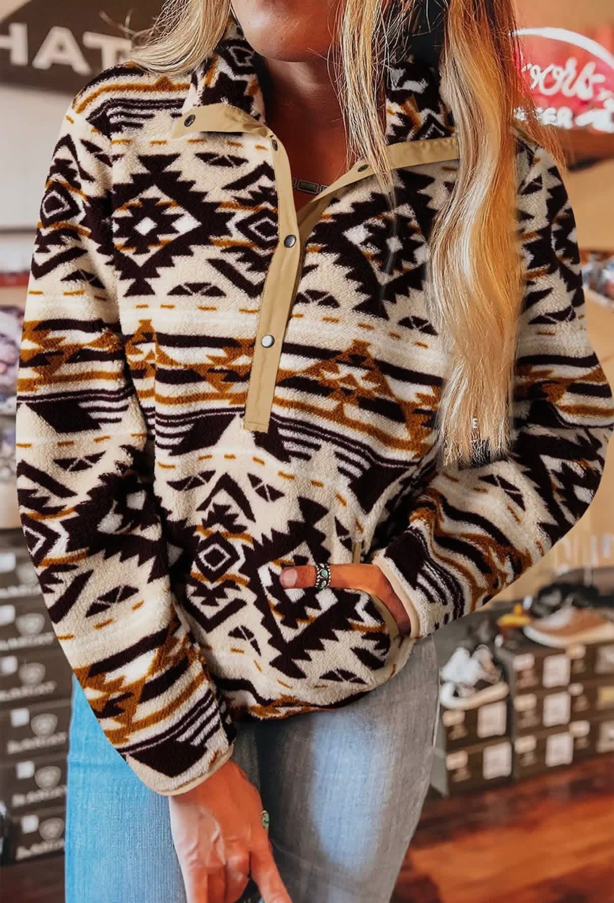 Aztec Pullover