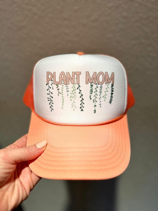 "Plant Mom" Trucker Hat